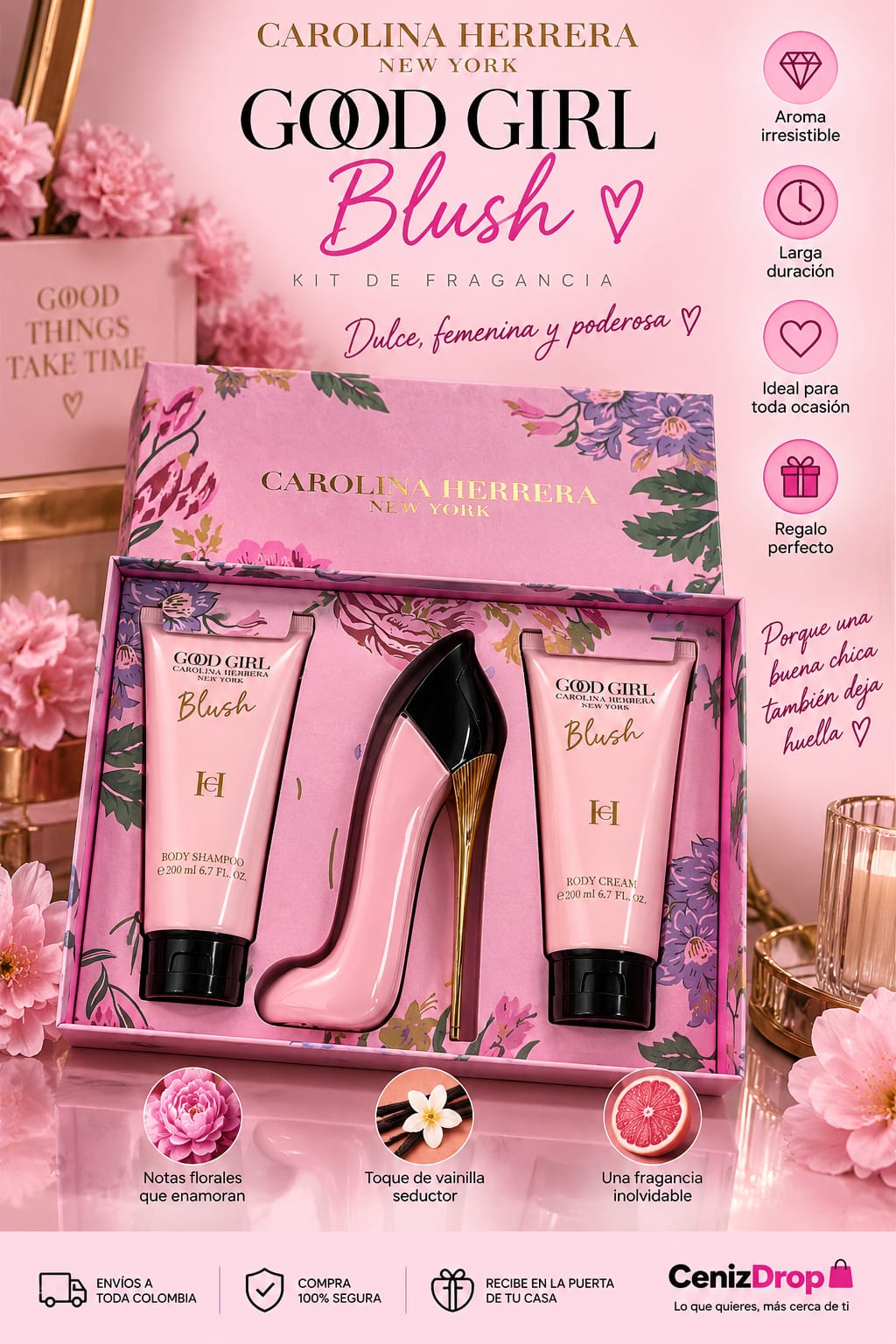Kit Good Girl Blush Para Dama