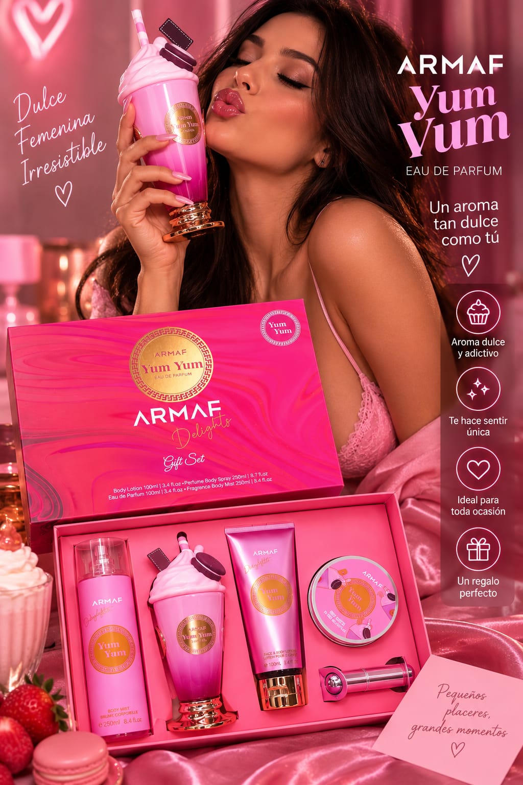 Kit Yum Yum Estuche Para Dama