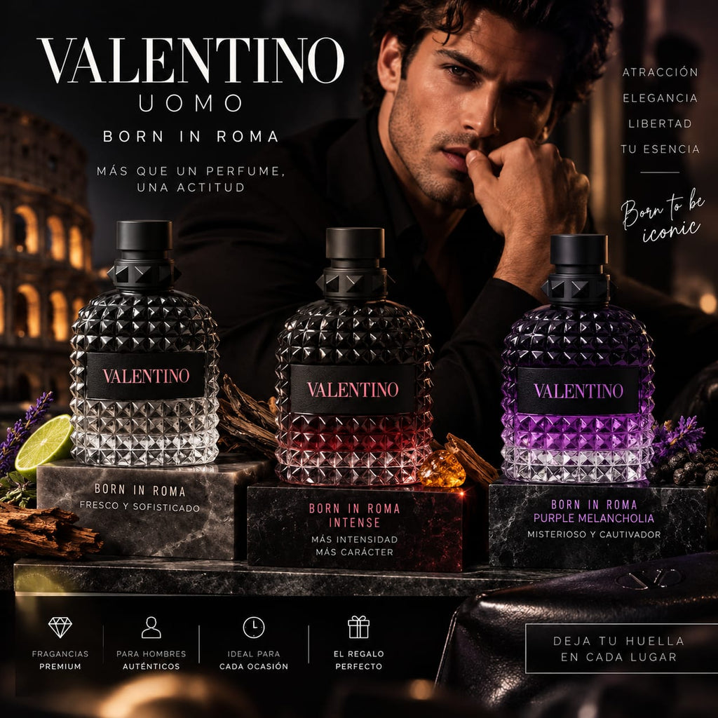 Valentino Uomo Born in Roma caballero