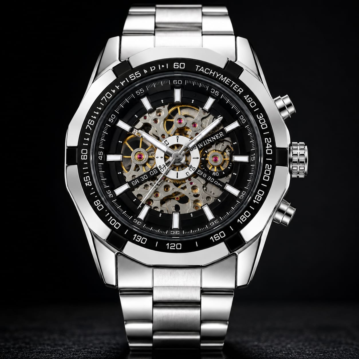 Reloj Winner Automático Skeleton para Hombre