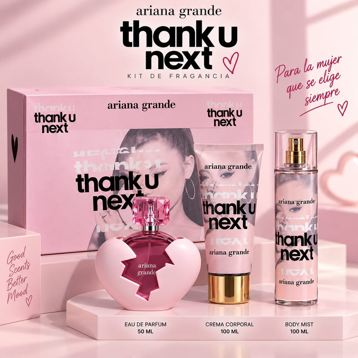 Kit Thank U Next Para Dama