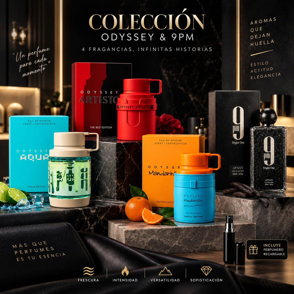 Colección Masculina Odyssey & 9PM